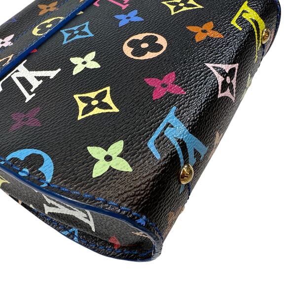 Louis Vuitton Multicolor Heartbreaker Bag Monogram Crossbody Vintage Black LV - Picture 16 of 16